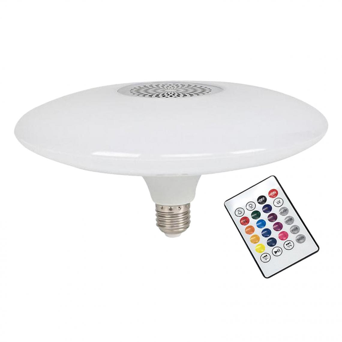 NC - Ampoule de Musique à LED, Lampe à Changement de Couleur de Veilleuse E27 avec Audio Intégré - Ampoules LED