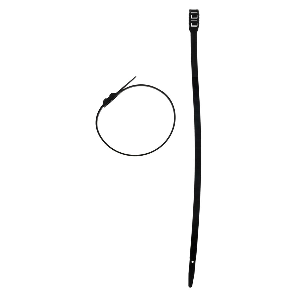 Zenitech - Lot de 50 colliers de câblage 9x 260mm noir - Zenitech - Accessoires de câblage