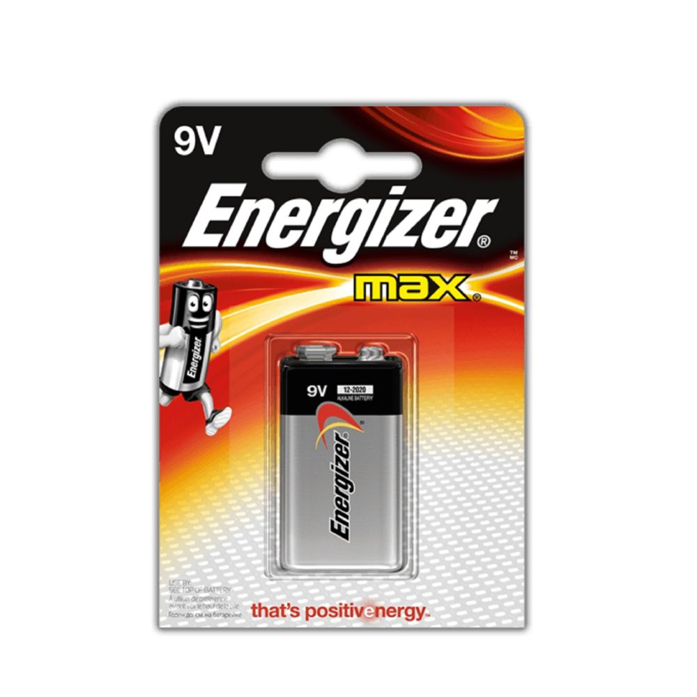 Energizer - Pile alcaline 6LR61 Max 9V - Piles standard