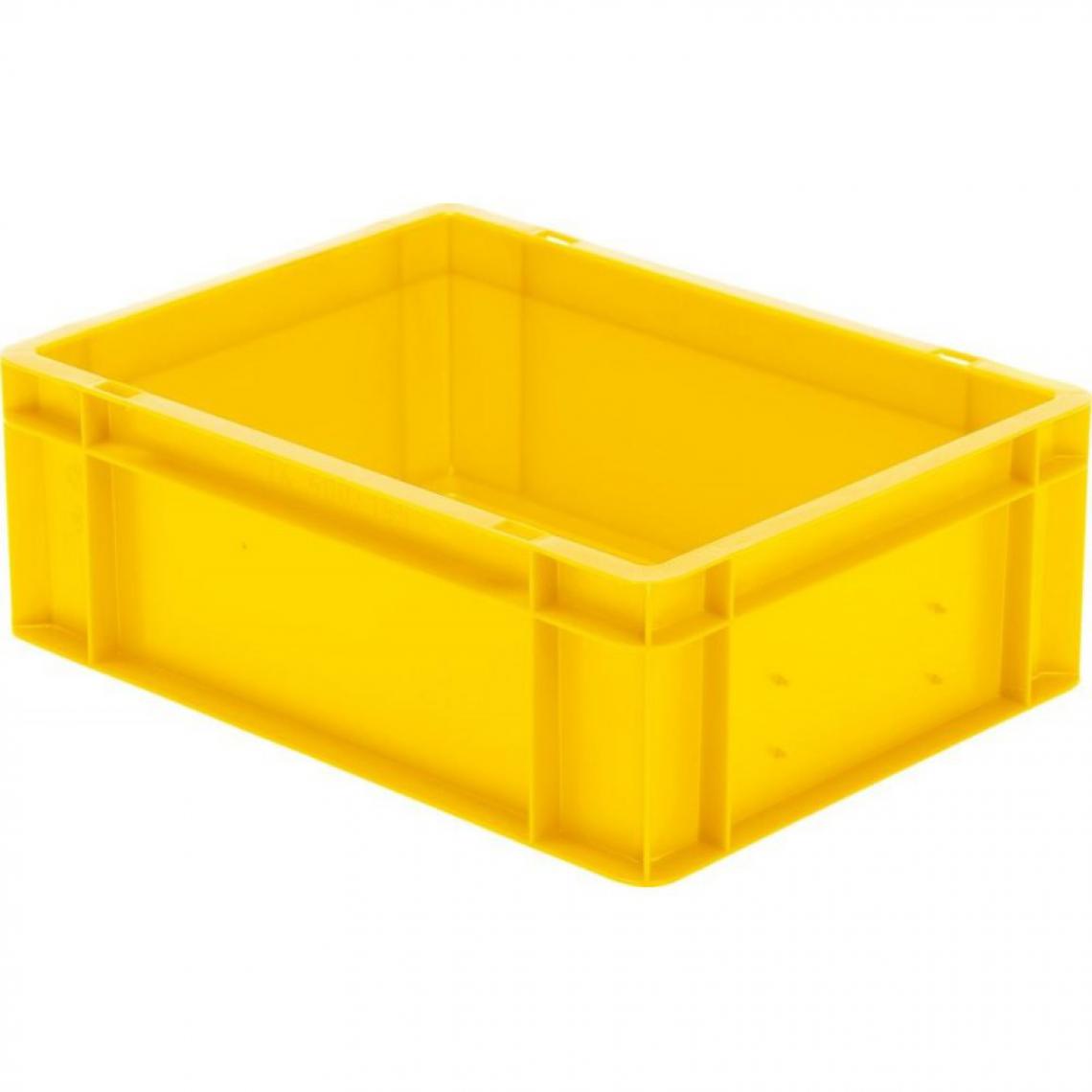 marque generique - Caisse de transport 400x300x145 mm jaune - Coffres