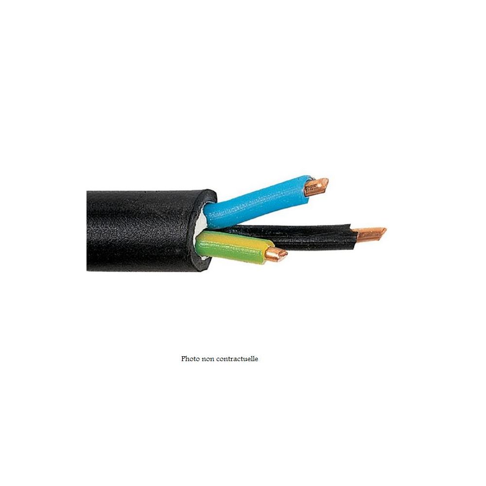Sermes - Sermes - Câble industriel rigide U 1000 R2V 4G1,5 mm² Ø 13 mm 50 m - Fils et câbles électriques