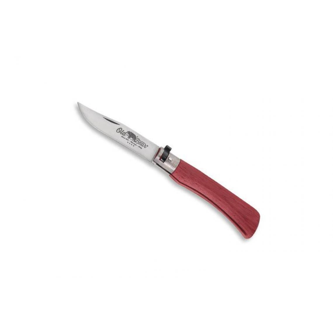 Divers Marques - OLD BEAR - 323.M - COUTEAU OLD BEAR FULL COLOR ROUGE TAILLE M - Outils de coupe