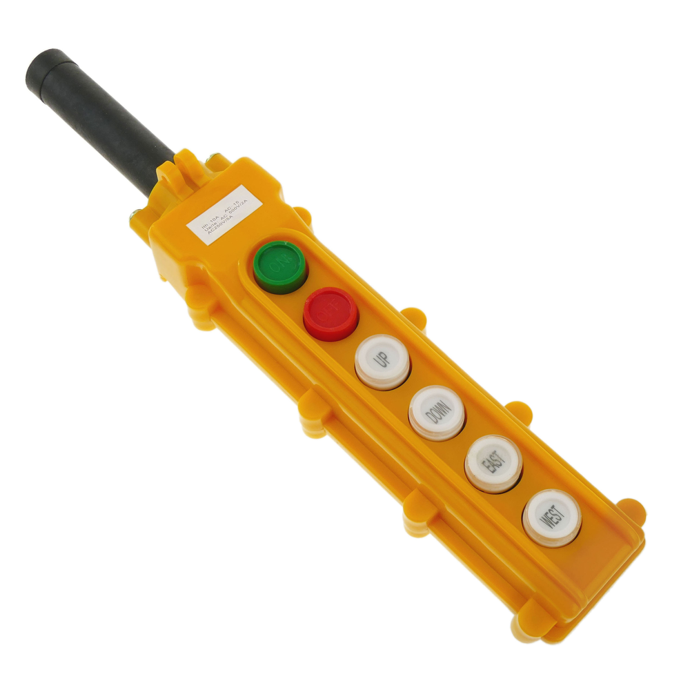 Bematik - Boîte de commande avec 2+2 boutons poussoirs momentanés et 2 interrupteurs série COB - Interrupteurs et prises étanches