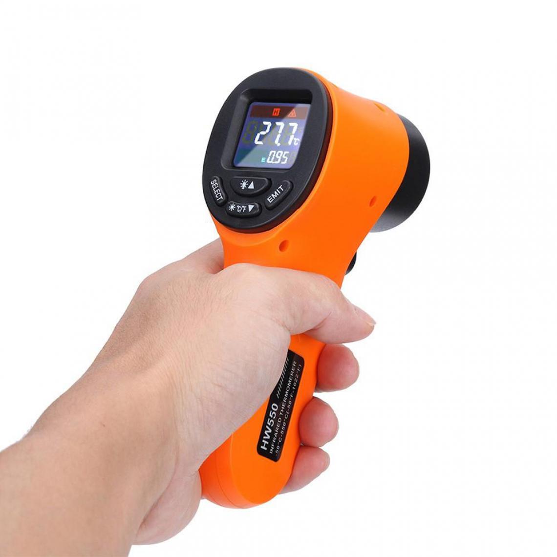 Justgreenbox - Thermomètre infrarouge numérique portable sans contact - Appareils de mesure