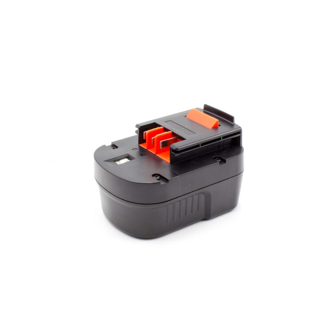 Vhbw - vhbw Batterie compatible avec Black & Decker HP122KD, HP126F2B, HP126F2K, HP126F3B, HP126F3K outil électrique (1500mAh NiMH 12 V) - Accessoires vissage, perçage