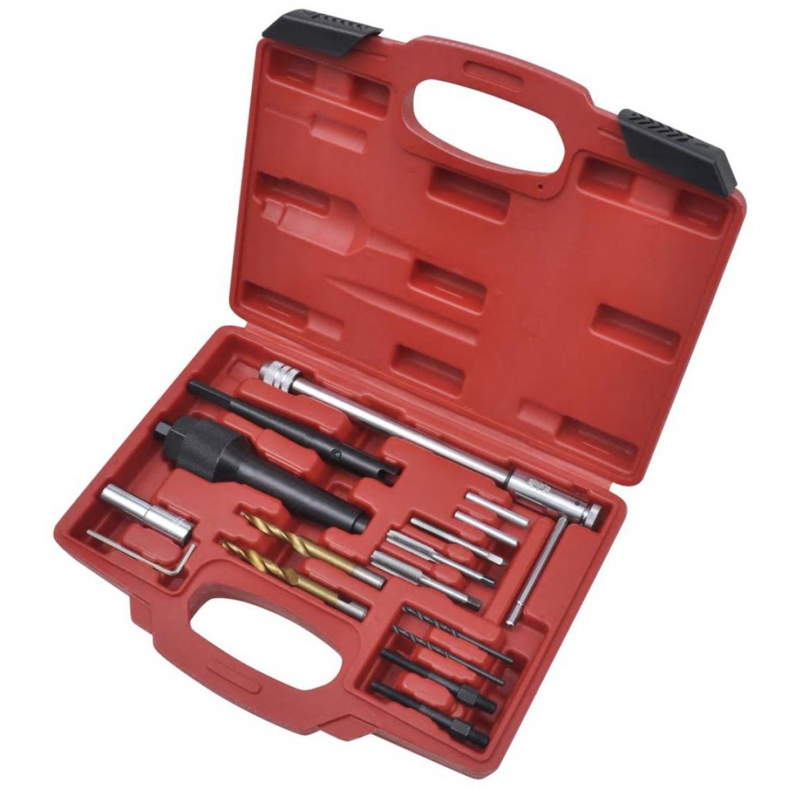 Vidaxl - Kit d'outils 16 pièces pour bougies de préchauffage - - Coffrets outils