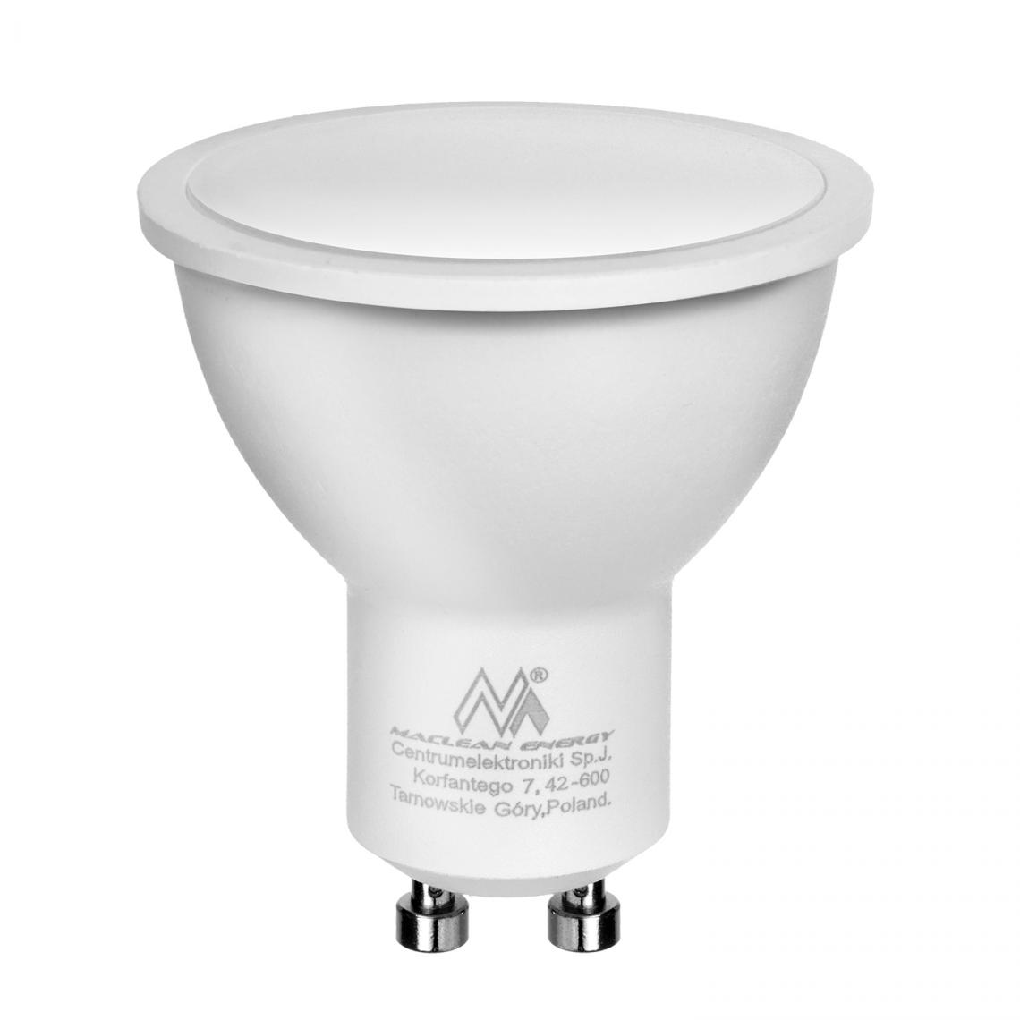 Maclean - Ampoule LED GU10 7W Maclean Energy MCE437 NW blanc neutre - Ampoules LED