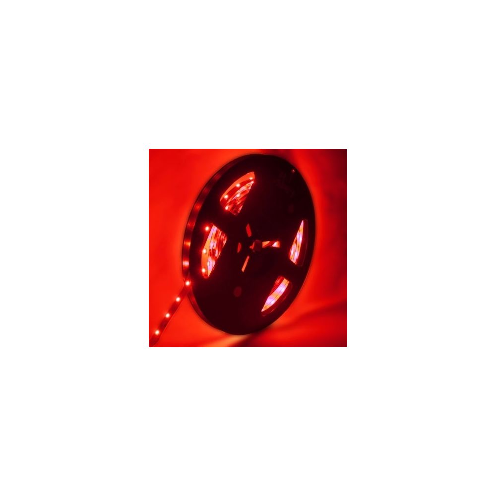 Wewoo - Ruban LED rouge Lumière de corde du panneau 3528 SMD du 4.8W rouge, 60 / M, longueur: 5M - Ruban LED
