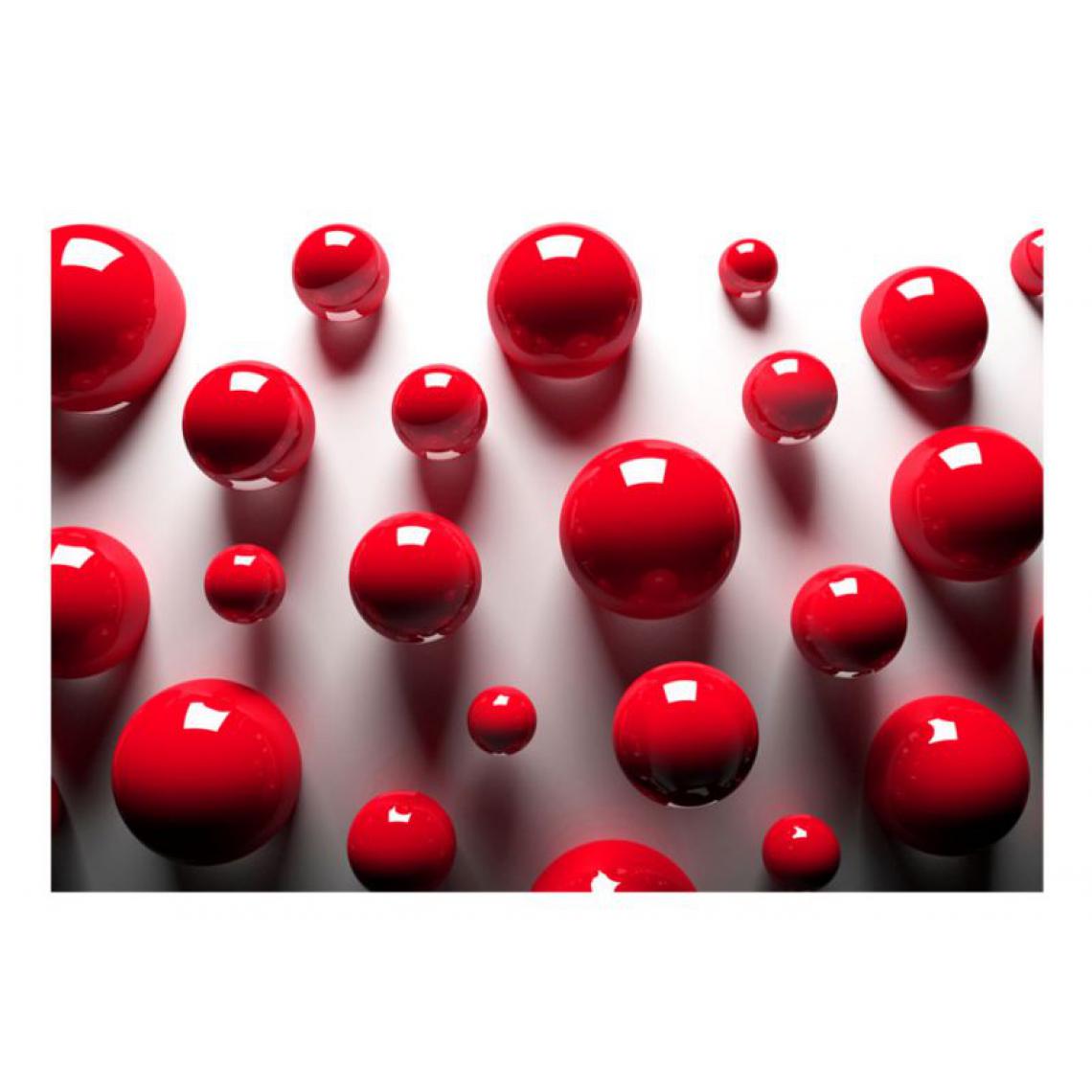 Artgeist - Papier peint - Red Balls .Taille : 100x70 - Papier peint