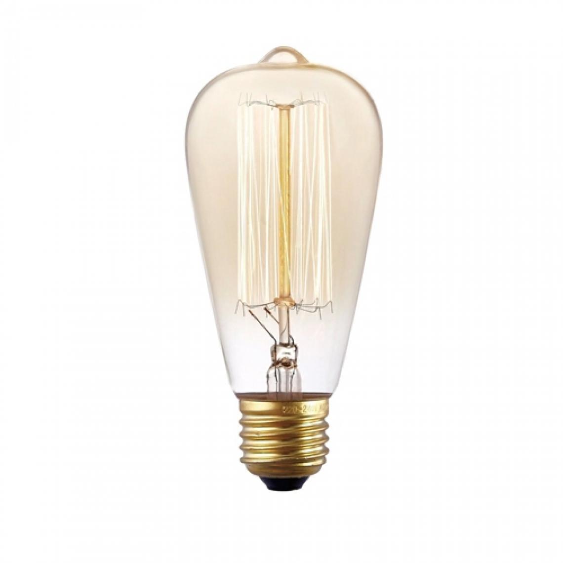 Wewoo - E27 40W rétro Edison ampoule filament Vintage à incandescenceAC 220V ST64 - Ampoules LED