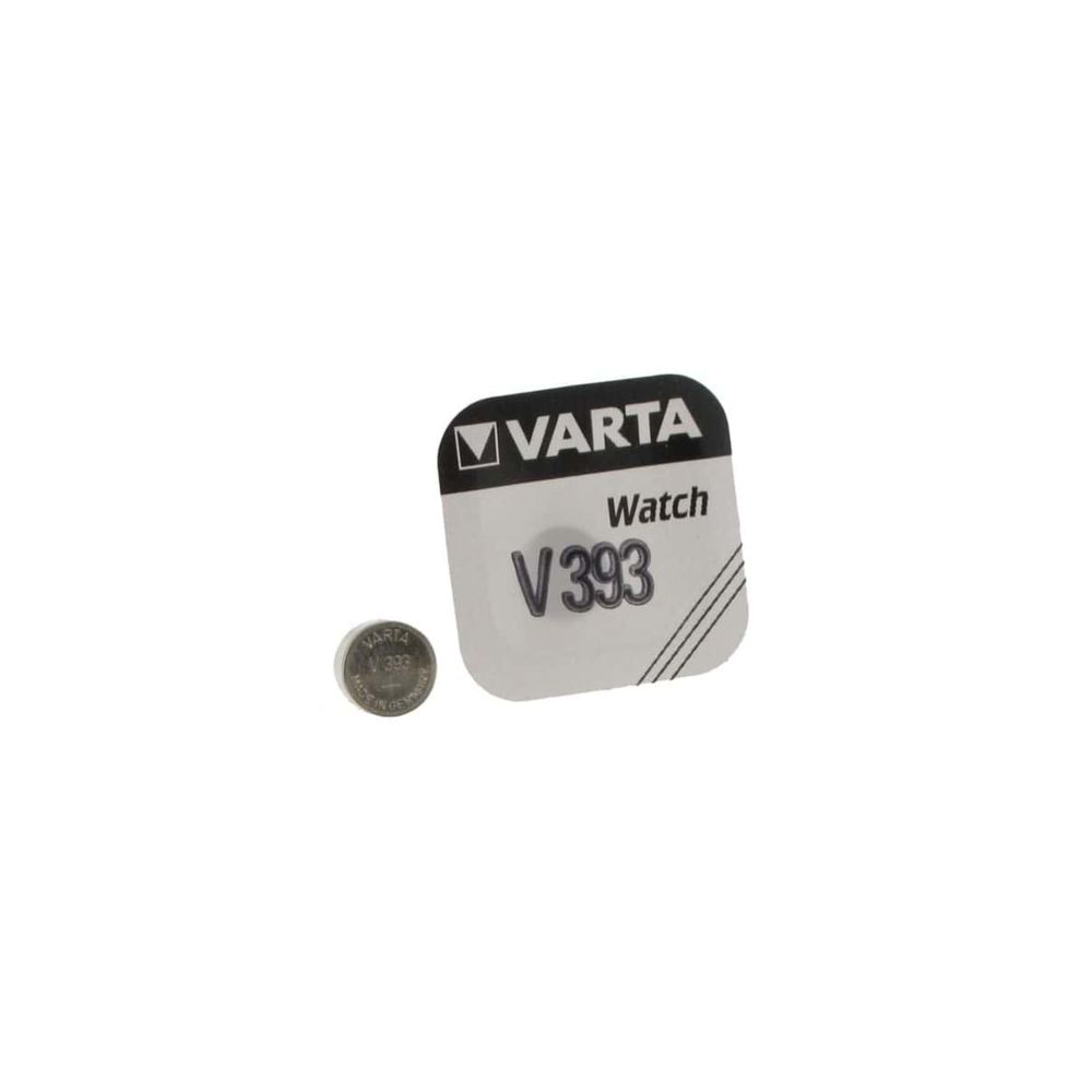 Varta - pile oxyde d'argent varta v393 - Piles rechargeables