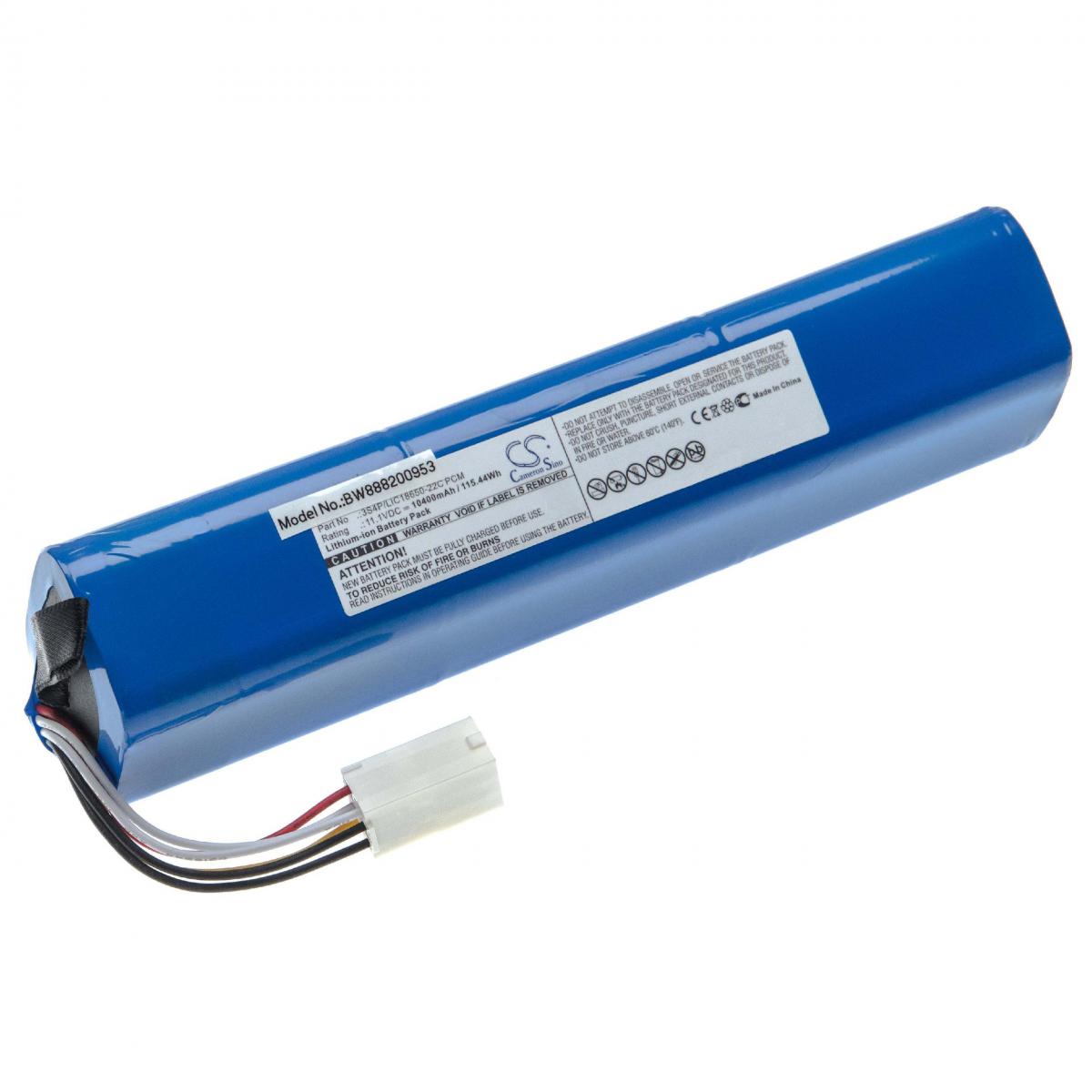 Vhbw - vhbw Li-Ion batería compatible avec Bird Signal Hawk SH-36s medidor (10400mAh, 11.1V, Li-Ion) - Piles rechargeables