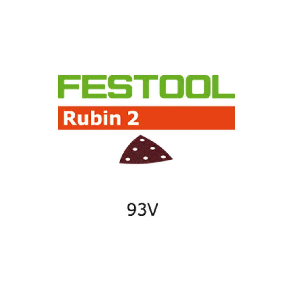 Festool - Lot de 50 abrasifs stickfix Festool STF RU2/50 grain 220 - 499168 - Accessoires brossage et polissage