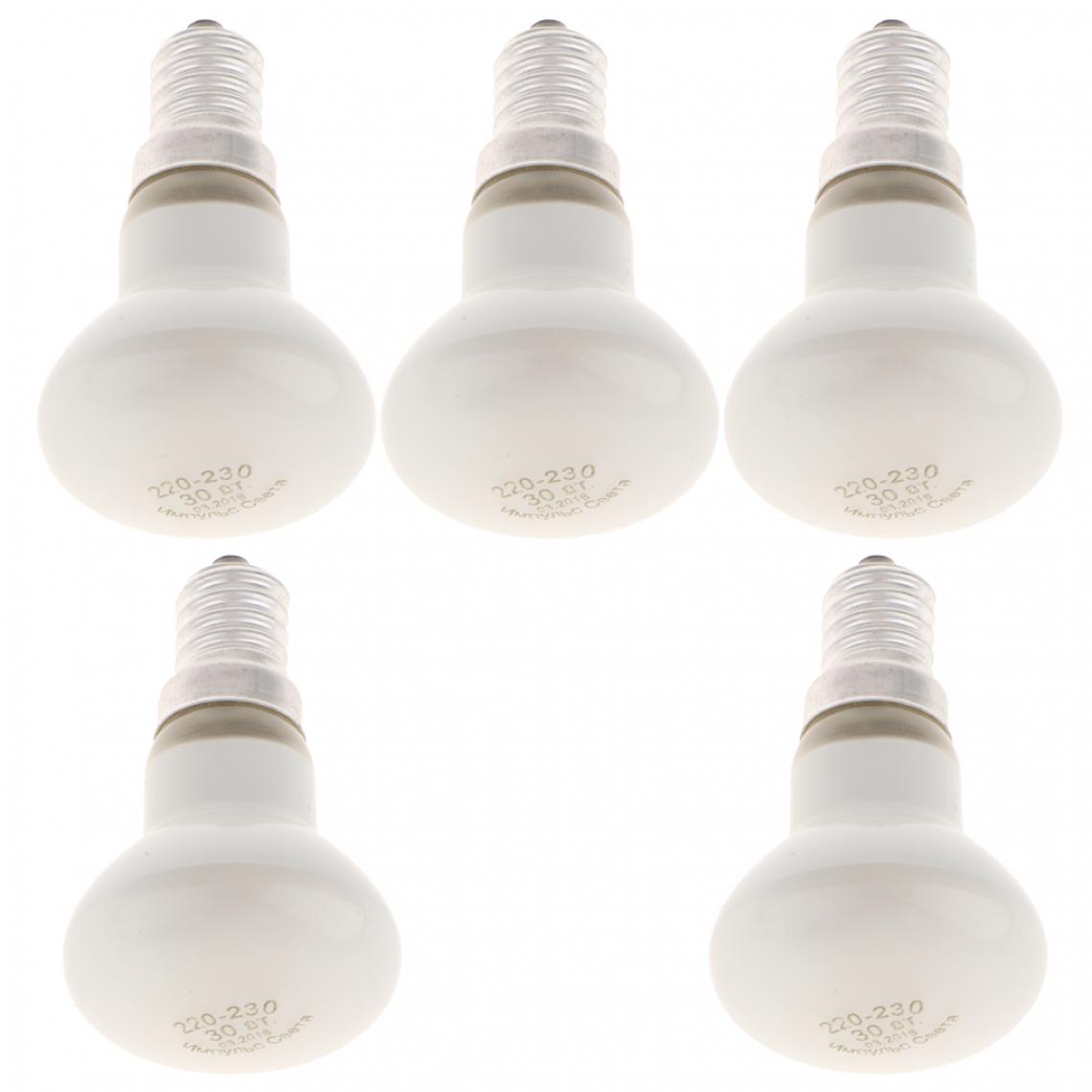 NC - 5pcs SES R39 E14 Ampoules à Réflecteur Verre Lampe Tungstène Spot pour Maison Bureau Magasin 30W - Ampoules LED