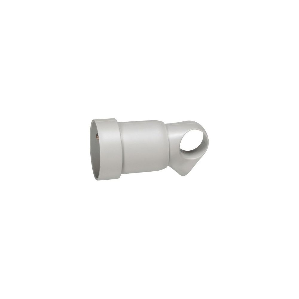 Legrand - Fiche plastique avec anneau 2p+t 16 a ls femelle blanc - Interrupteurs et prises en saillie