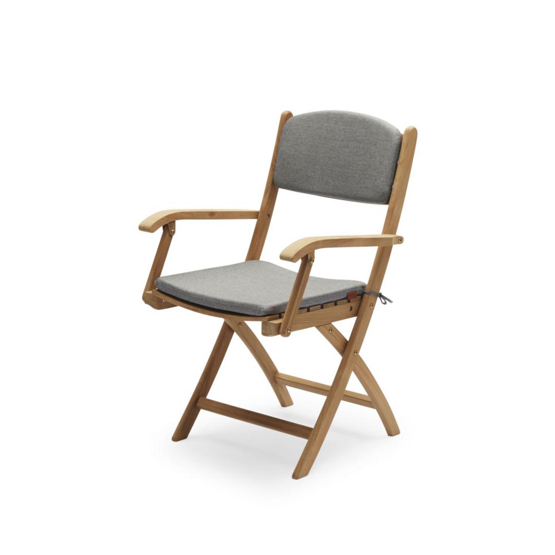 Skagerak - Coussin pour le fauteuil Selandia - gris - Coussins, galettes de jardin