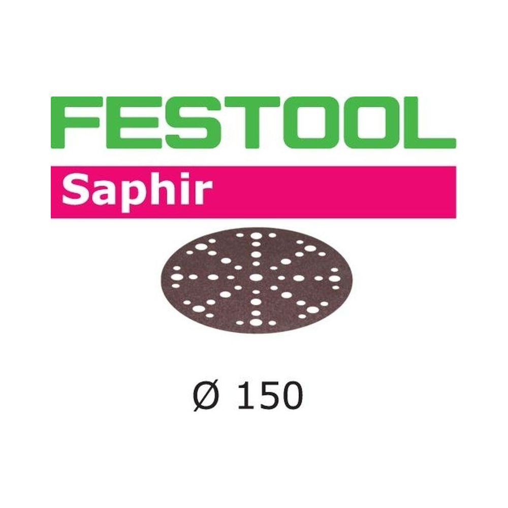 Festool - Abrasifs FESTOOL STF-D150/48 P80 SA - Boite de 25 - 575197 - Accessoires vissage, perçage