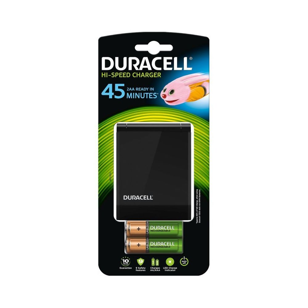 Duracell - DURACELL - Chargeur speedy 45 minutes CEF27 - Piles rechargeables