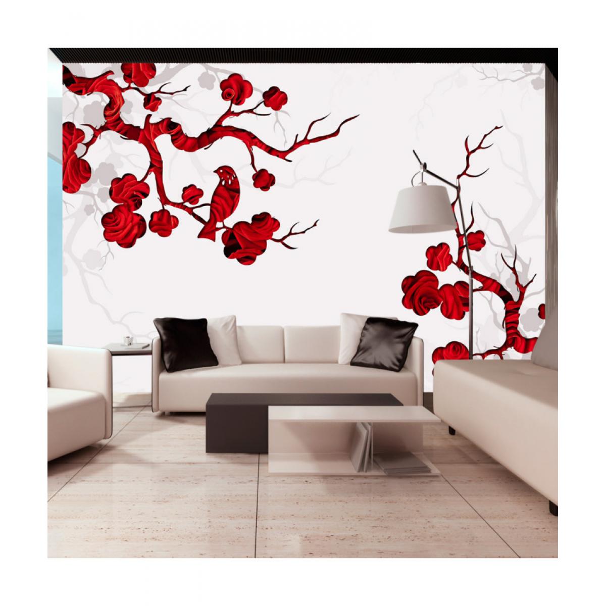Artgeist - Papier peint - Red bush 200x140 - Papier peint