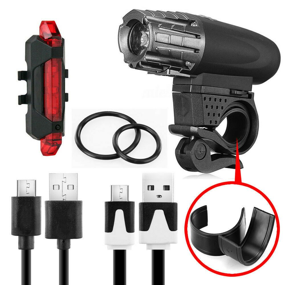 Generic - Rechargeable Led Vélo Lumière Vélo USB Étanche Cycle Avant Arrière Phare Avant - Tubes et néons