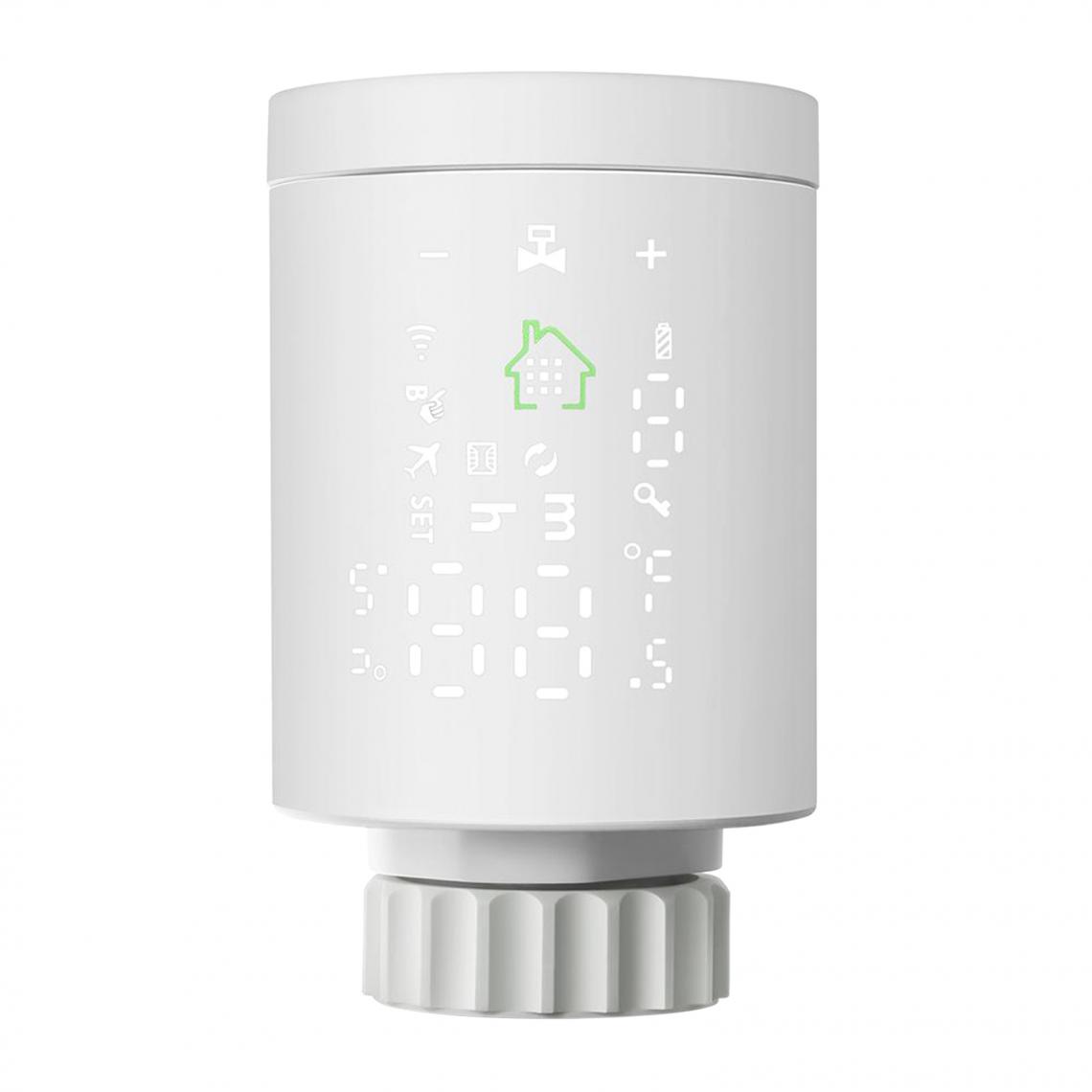 marque generique - Robinet Thermostatique Radiateur Thermostat intelligent de radiateur Ecran Tactile LCD Rétroéclairé adaptateurs de valve RA RAVL RAV - Thermostat