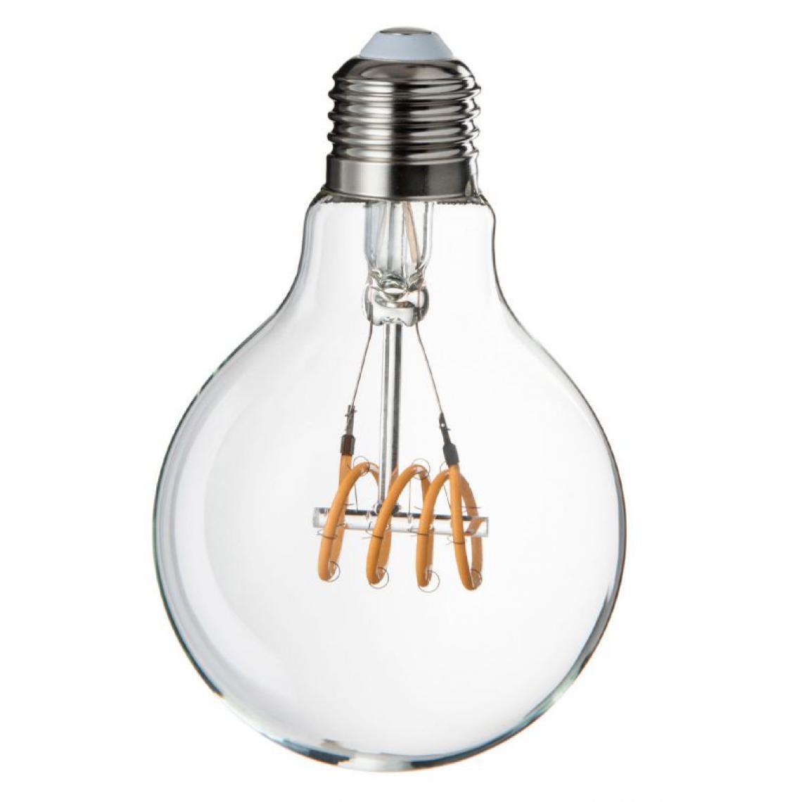 Paris Prix - Ampoule à Led Design Quad 12cm Transparent - Ampoules LED