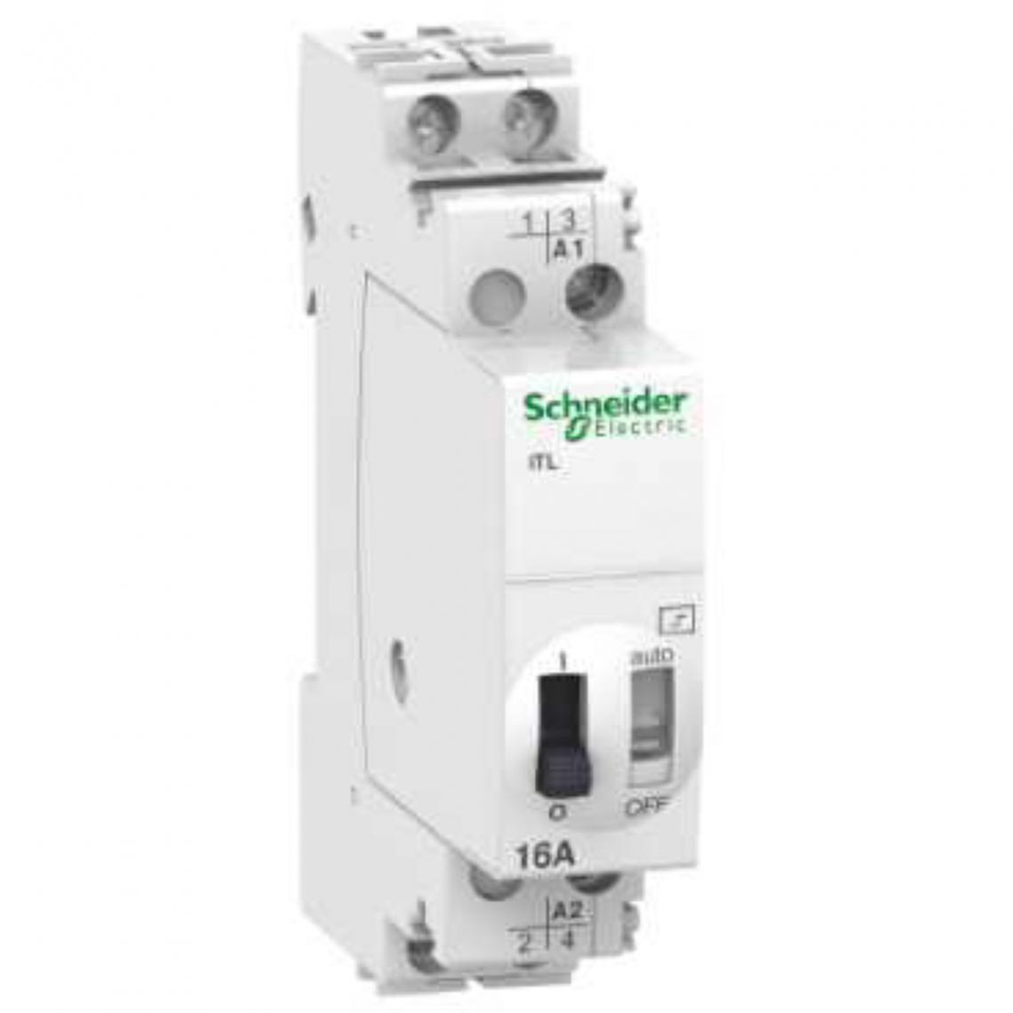 Schneider Electric - télérupteur - schneider - 16a - 2no - 12vca / 6vcc - schneider electric a9c30012 - Télérupteurs, minuteries et horloges