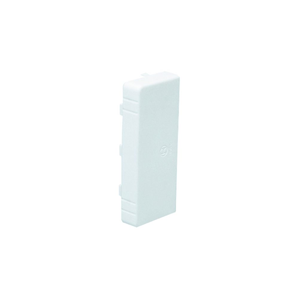 Iboco - embout goulotte - 100 x 40 - blanc - ta-e-g - iboco 00873 - Moulures et goulottes