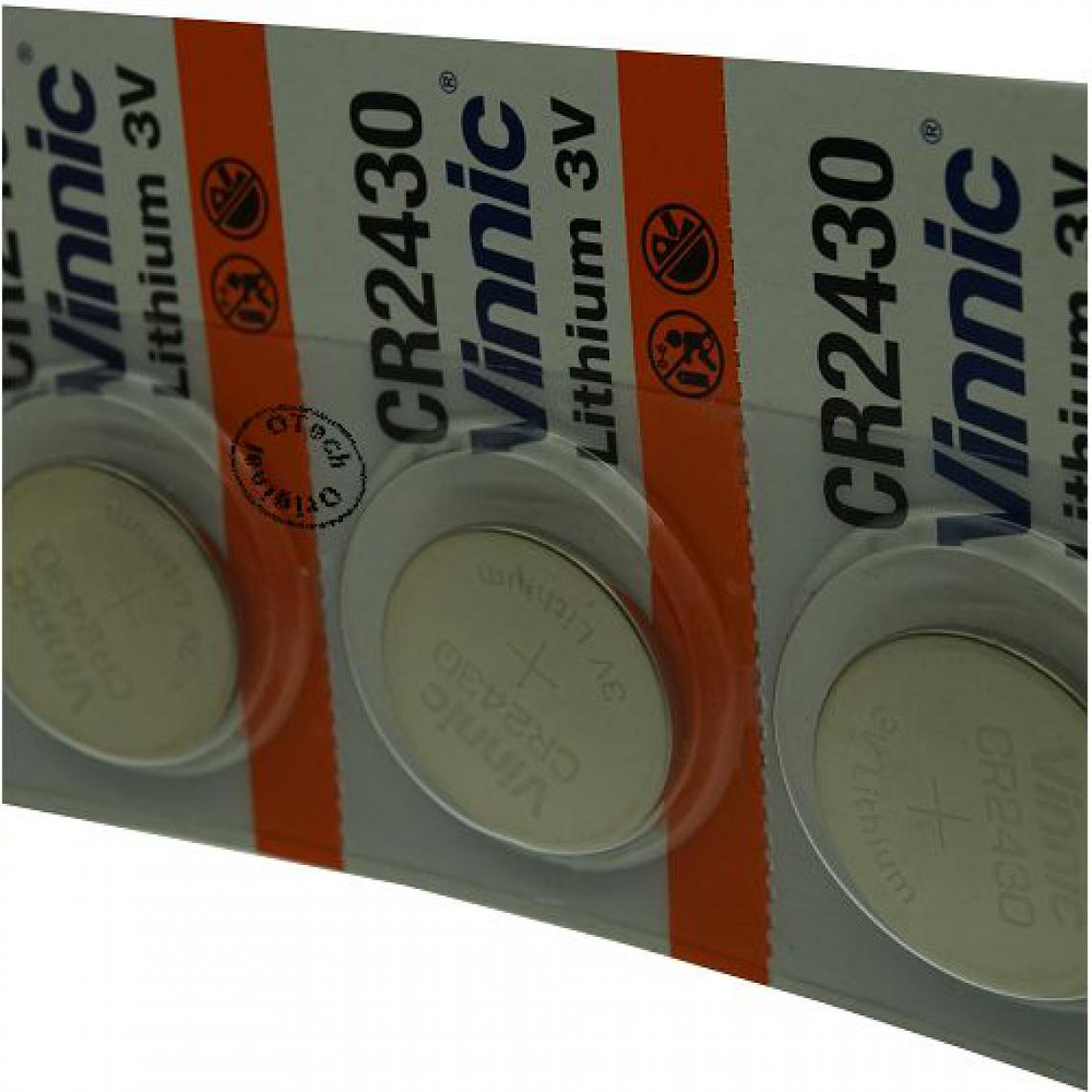 Otech - Pack de 5 piles Vinnic pour DIVERS ECR2430 - Piles rechargeables