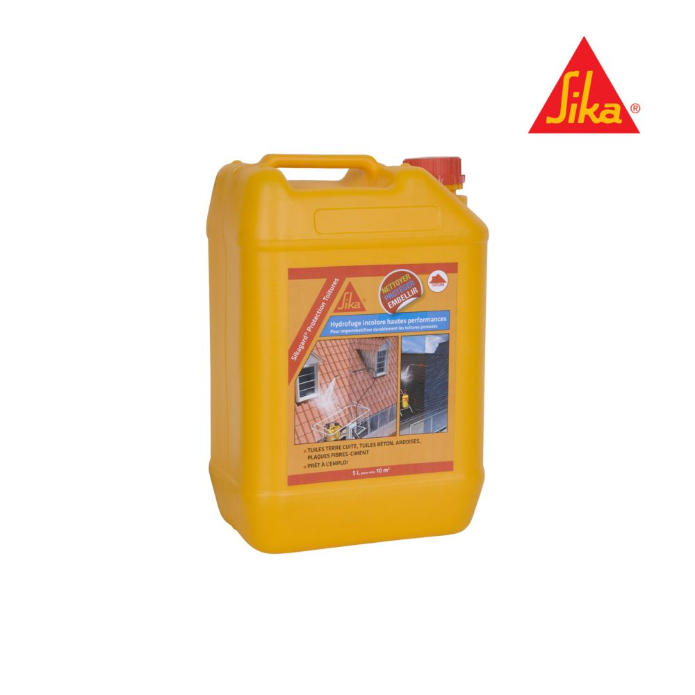 Sika - Hydrofuge SIKA Sikagard Protection Toiture - 5L - Peinture extérieure