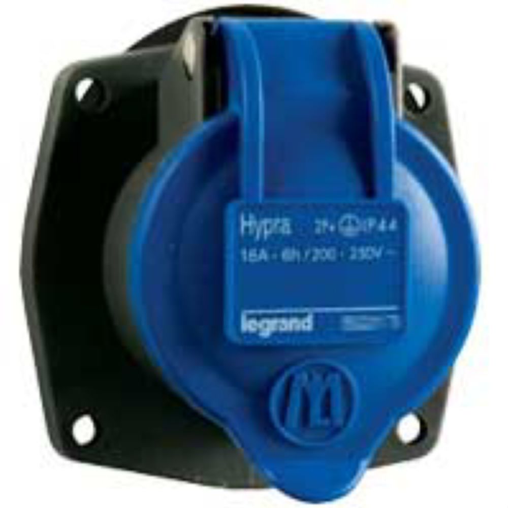 Legrand - prise tableau 16 ampères 3p+t ip44 bleu td ml - legrand hypra 052181 - Fiches électriques