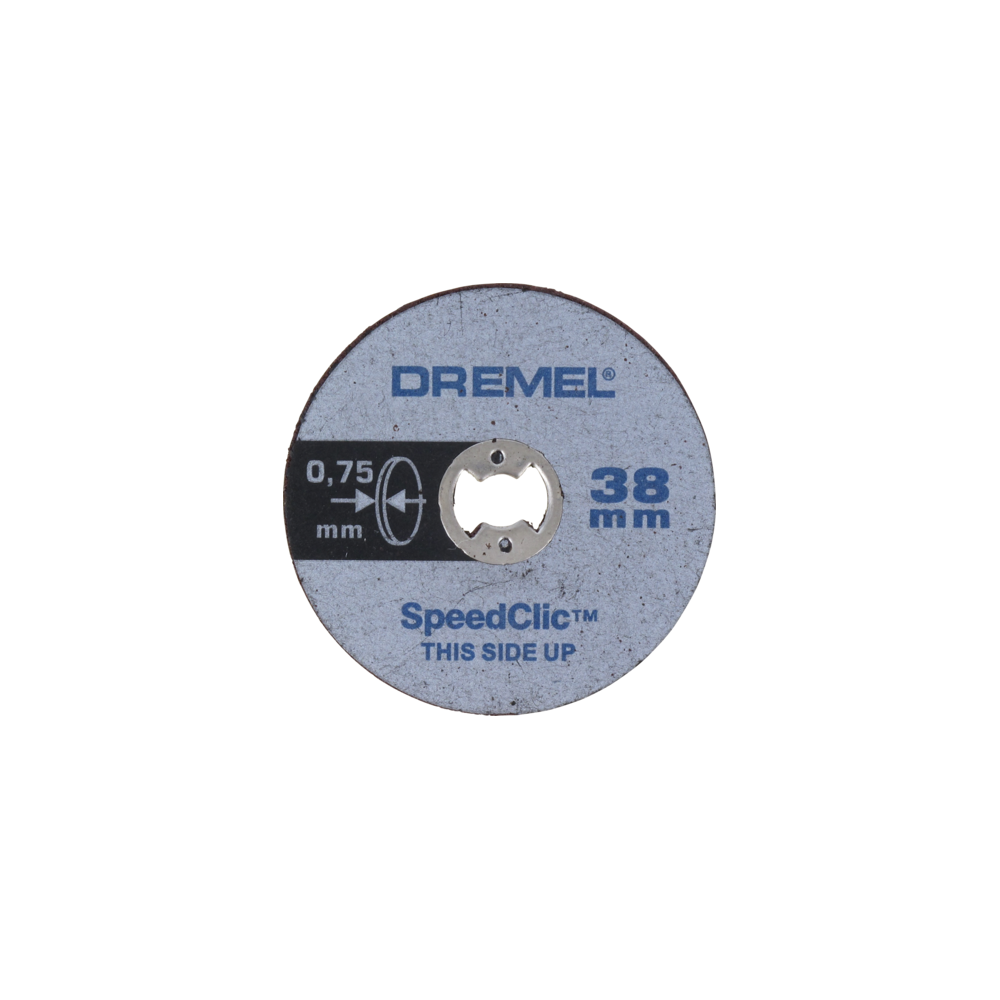 Dremel - DREMEL 5 disques EZ Speedclic 38mm ép0,75mm/métaux - Accessoires meulage