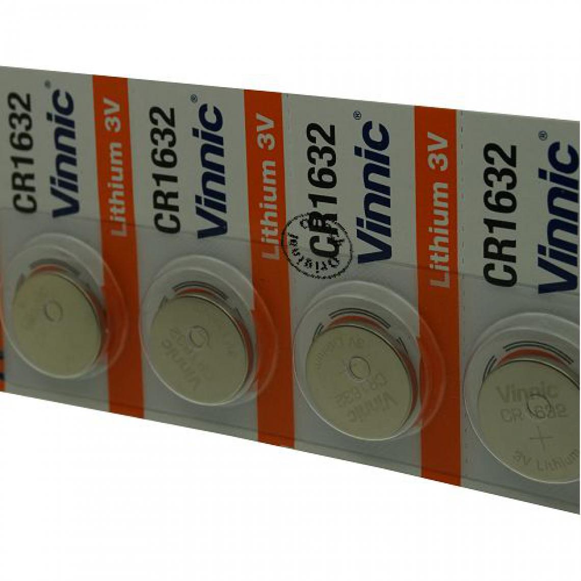Otech - Pack de 5 piles Vinnic pour DIVERS DL1632 - Piles rechargeables