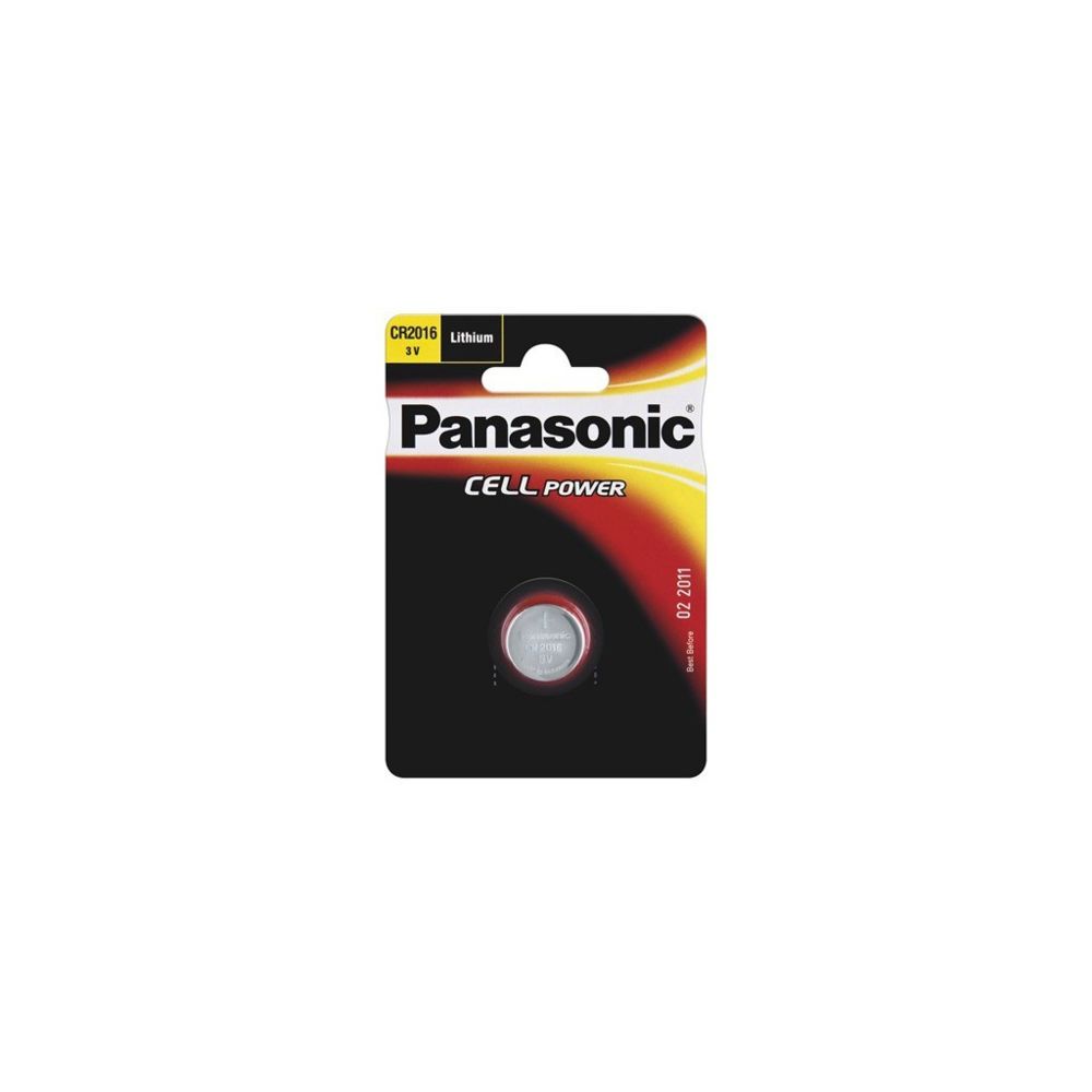 Panasonic - Rasage Electrique - CR 2016 P 1-BL Panasonic - Piles rechargeables