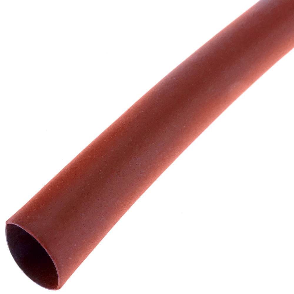 Bematik - Chaleur rouge gaine rétractable de 4,8 mm en rouleau de 3m - Fils et câbles électriques