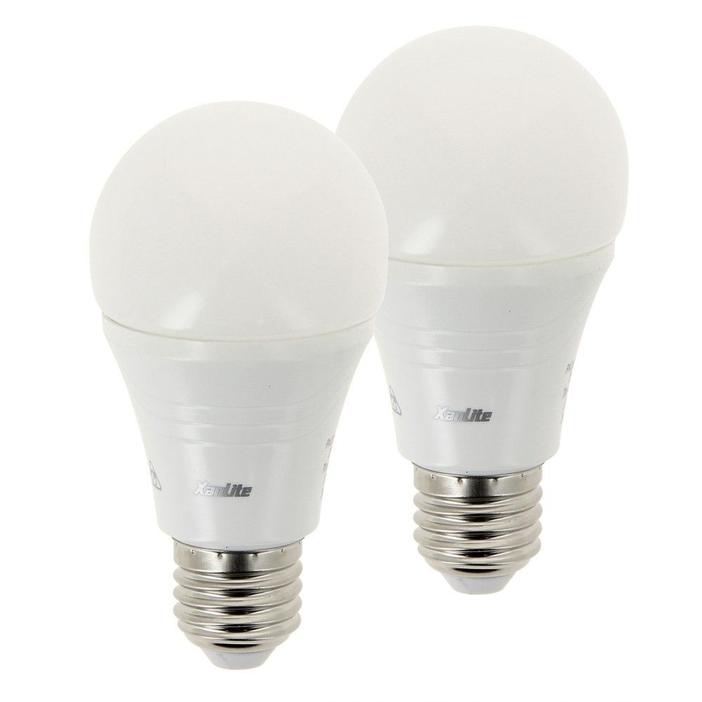 Xanlite - Pack de 2 LED blanc chaud Xanlite E27 75 W 1055 lumens - Ampoules LED