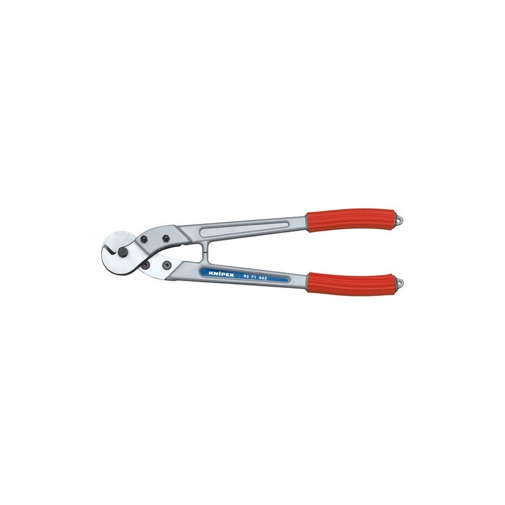 Knipex - Coupe-fils et coupe-câbles, Long. : 445 mm, Capacité de coupe du Ø du câbles métalliques 10 mm - Outils de coupe