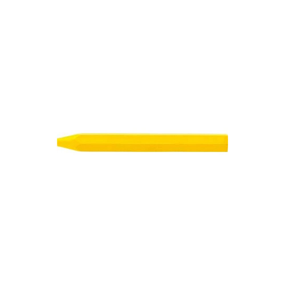 Lyra - Craie de marquage, Couleur : jaune, Dimensions 110 x 11 mm - Pointes à tracer, cordeaux, marquage