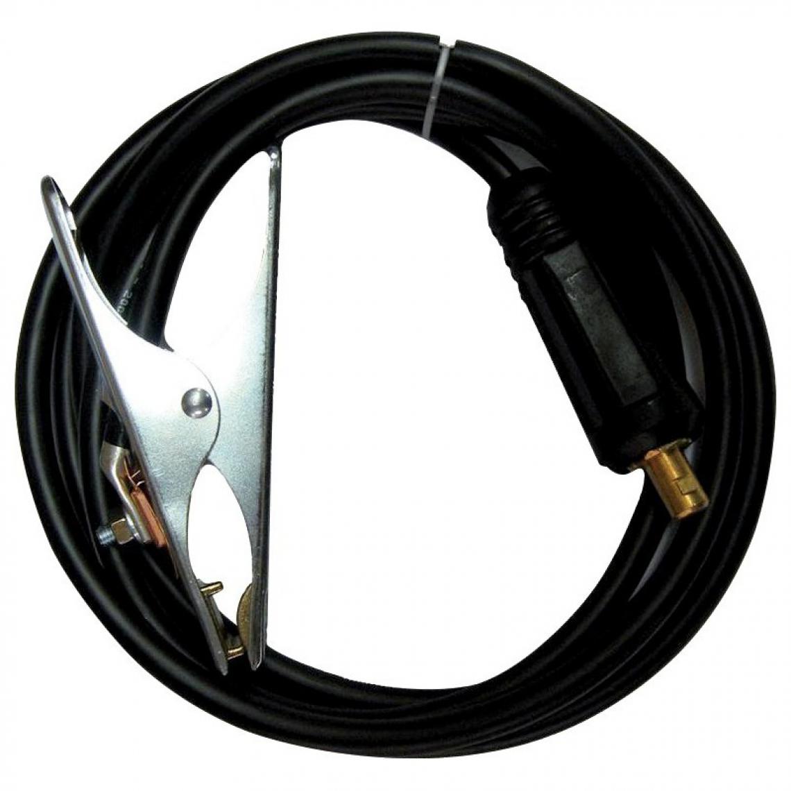 marque generique - Cable de masse 5m Caoutchouc 25qmm 200A/35-50qmm - Accessoires de soudure