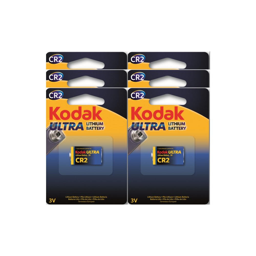 Kodak - KODAK - Pile - Ultra Lithium - CR2 - lot de 6-- - Piles standard