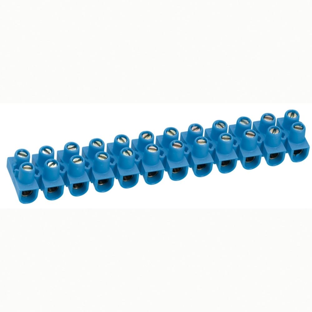 Legrand - barrette de connexion - 25 mm2 - legrand nylbloc - bleu - Accessoires de câblage