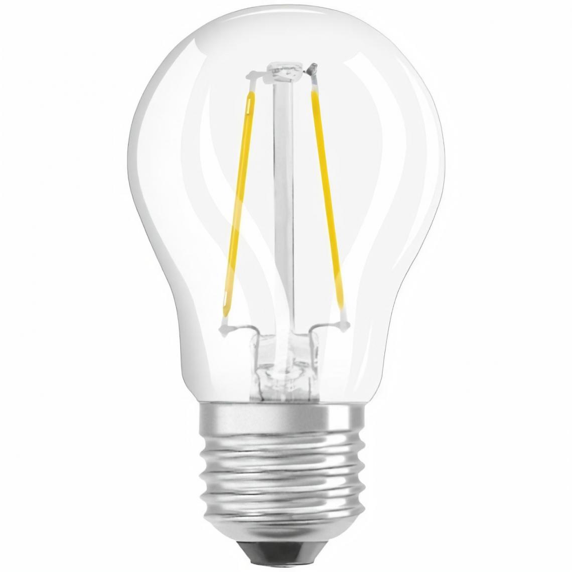 Osram - OSRAM Ampoule LED Sphérique clair filament 4W=40 E27 chaud - Ampoules LED