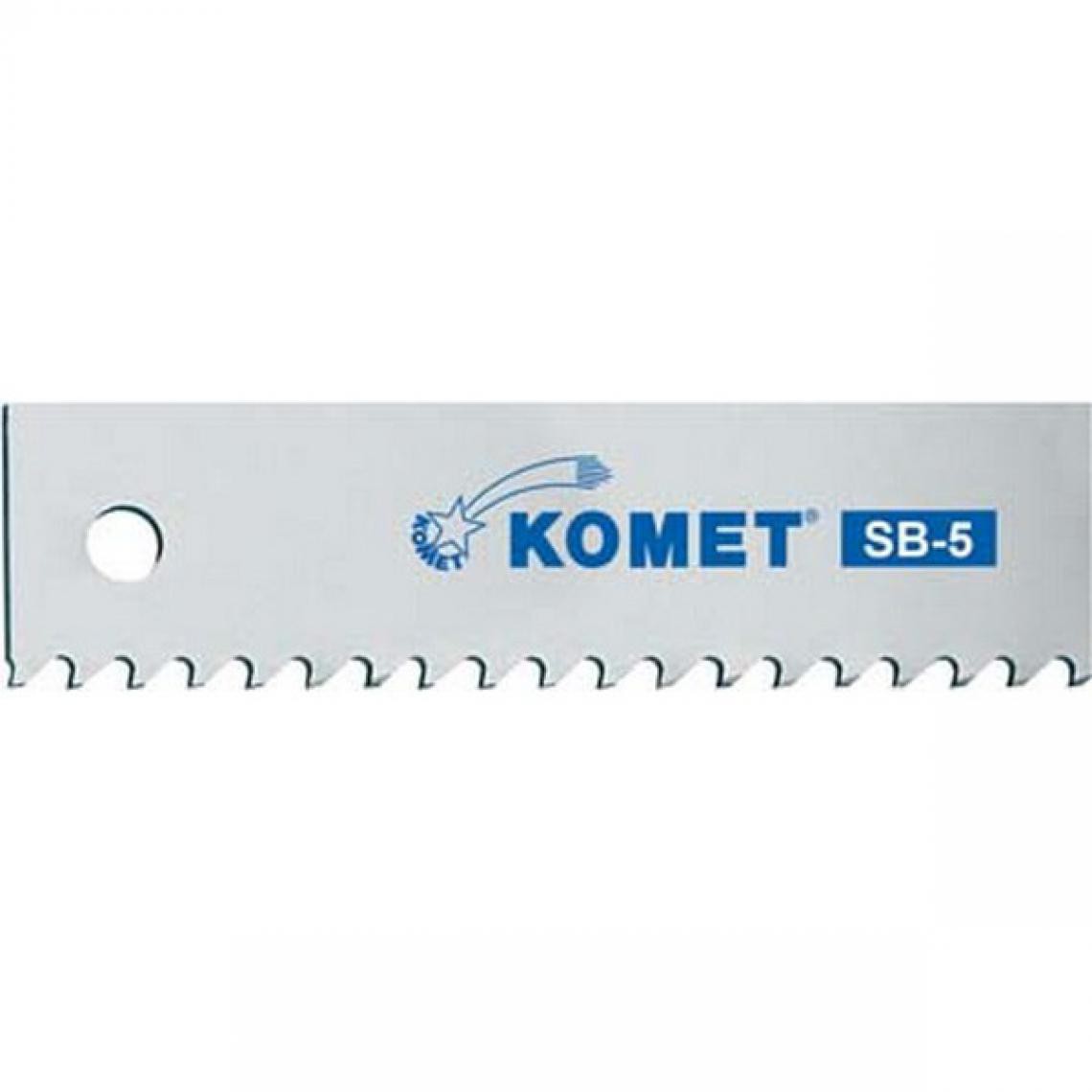 Komet - Lame de scie alternative, Long. : 600 mm, Larg. : 50 mm, Épais. : 2,5 mm, Dents par pouce : 6 - Outils de coupe