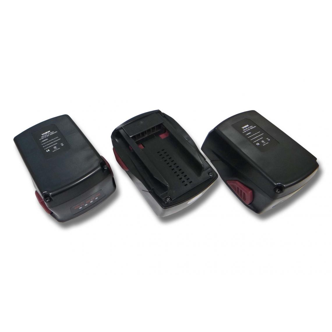 Vhbw - vhbw 3x Batteries compatible avec Hilti BX 3-L 02, BX 3-ME 02, GFB 6X-A22, GPB 6X-A22, GTB 6X-A22, NPR 19-A, NPR 32 PE-A22, NPR 32-A (4000 mAh) - Accessoires vissage, perçage