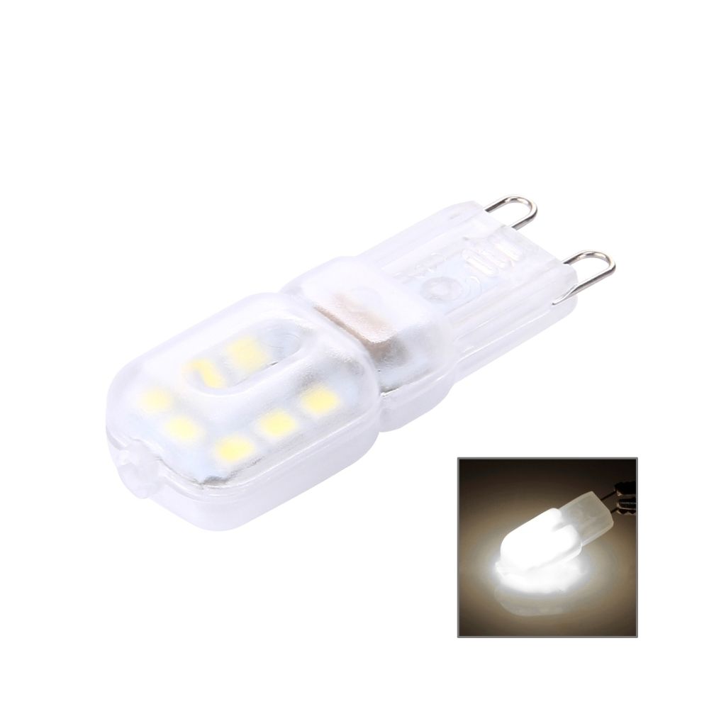 Wewoo - Ampoule Transparent G9 2.5W 200LM 14 LED SMD 2835 Couvercle Maïs Ampoule, AC 220-240 V Lumière Blanche - Ampoules LED