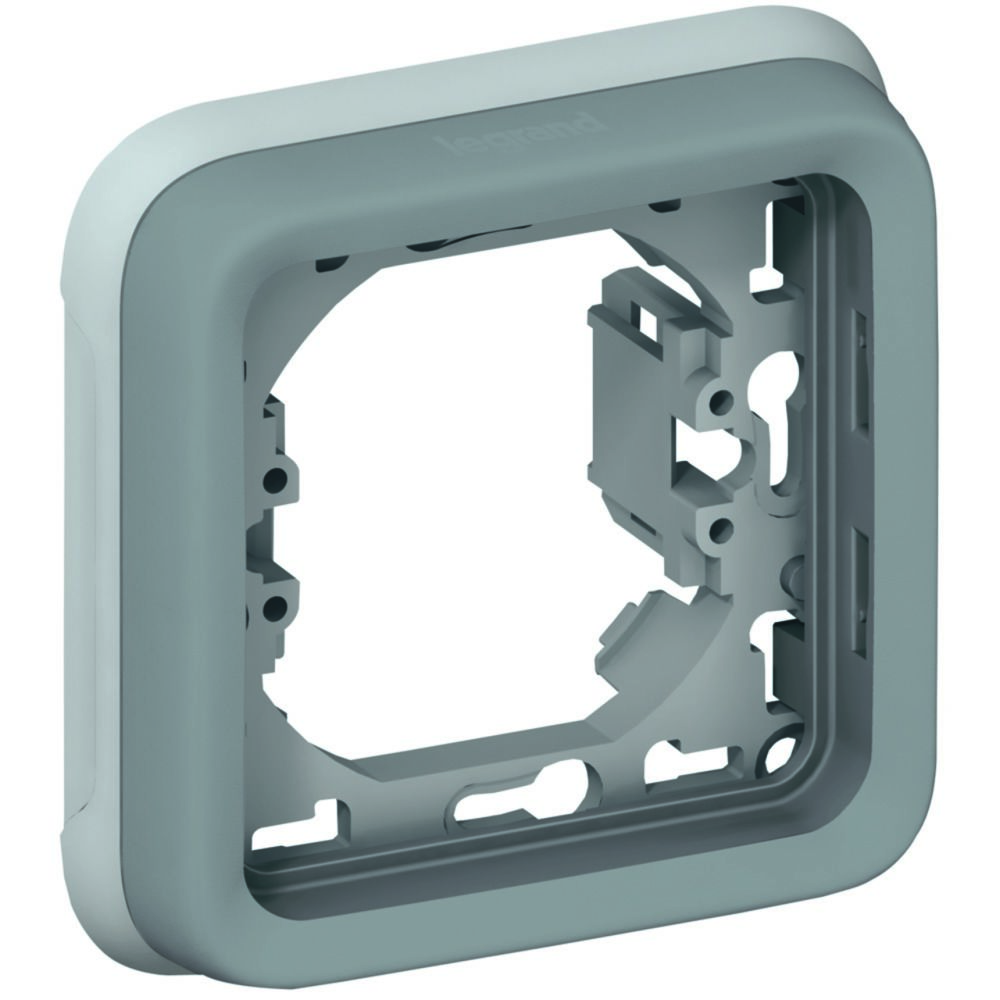 Legrand - plaque d'encastrement plexo 1 poste (composable) - Interrupteurs et prises étanches