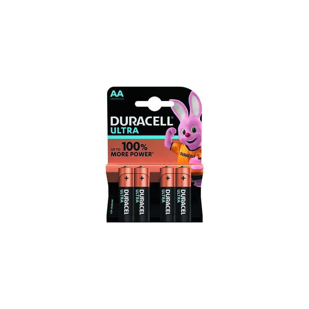 Duracell - Blister 4 piles Duracell Ultra Power LR06-AA - Piles rechargeables