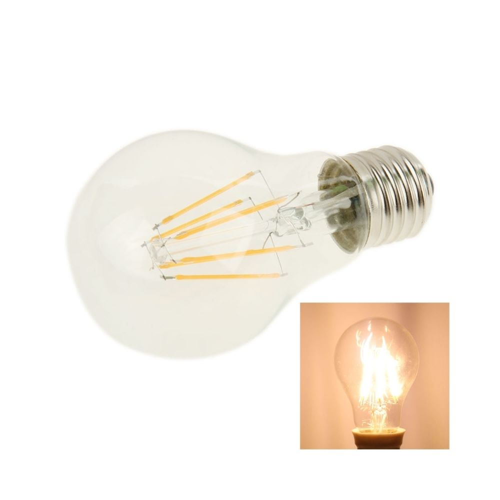 Wewoo - Ampoule blanc E27 6W 600LM 2600-3300K 6 Filament COB LED Chaude Globe Lampe, AC 85-265V - Ampoules LED