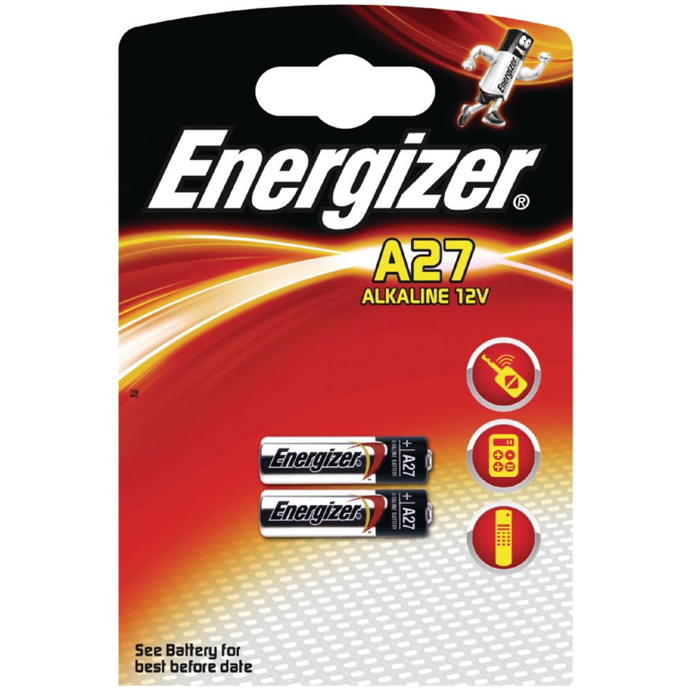 Energizer - Blister 2 piles Energizer A27 12volts - Piles spécifiques