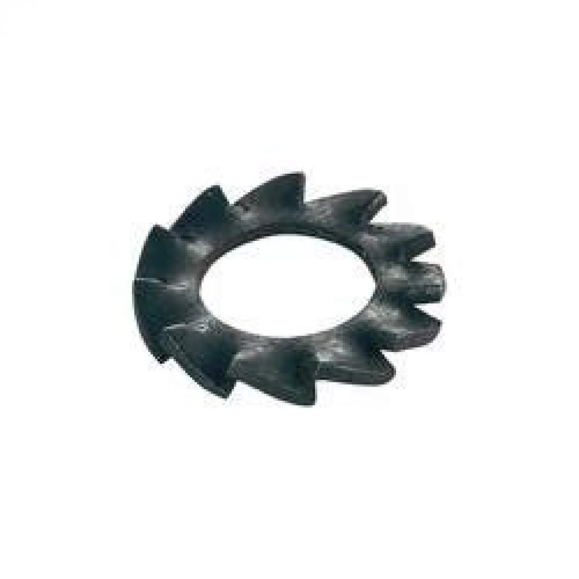 Inconnu - Rosaces élastiques dentelées à éventail Ø intérieurâ€¯: 6.4 mm M6 DIN 6798 acier à ressorts 100 pièces. TOOLCRAFT A6 4 D6 - Boulonnerie